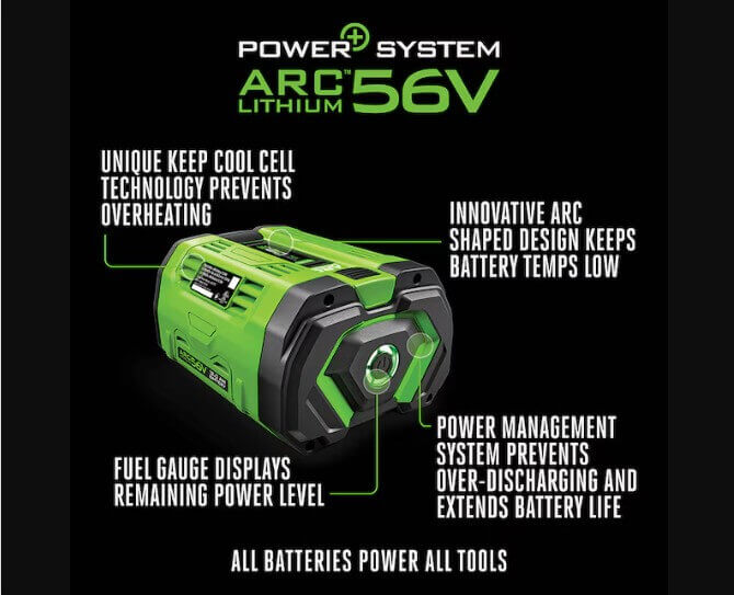 EGO 56V ARC Lithium™ Battery Platform